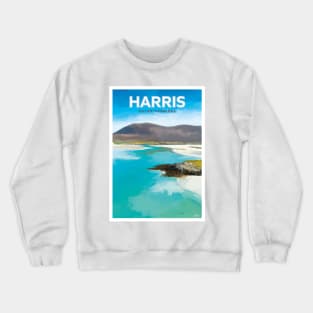 Isle of Harris Luskentyre Beach Outer Hebrides Crewneck Sweatshirt